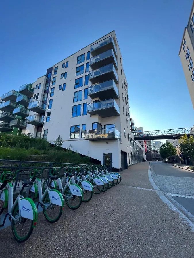 Modern Apartment - Amazing Terrace And Fjord View, Close To City Center 卑爾根