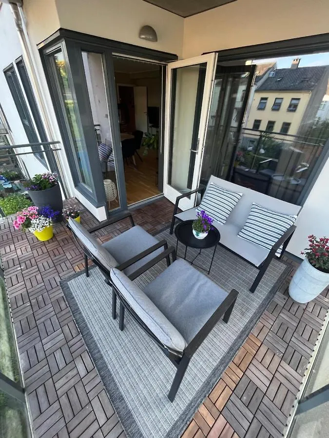 Modern Apartment - Amazing Terrace And Fjord View, Close To City Center 卑爾根 挪威